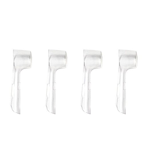 4 x Travel Electric Toothbrush Head Protective Case Clear Cover for Dust 